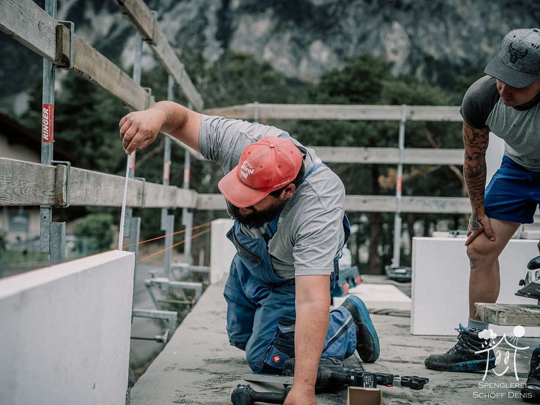 Dachsanierung von Schöpf in Tirol